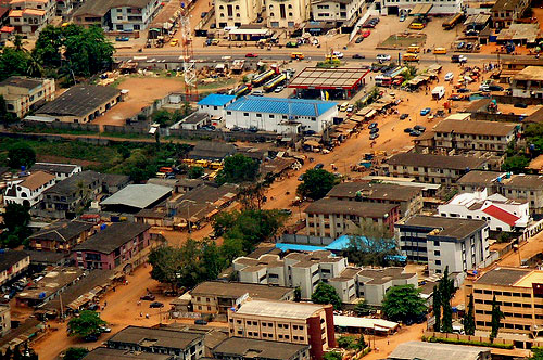 Lagos, Nigeria: Eyebird view