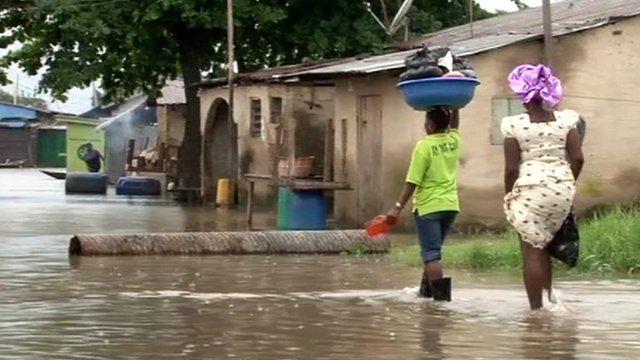 Flood in Nigeria - climate change